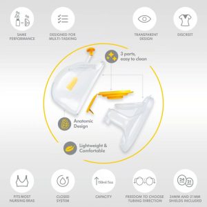 Alternative view of Medela Hands Free set za izdajanje bez upotrebe ruku