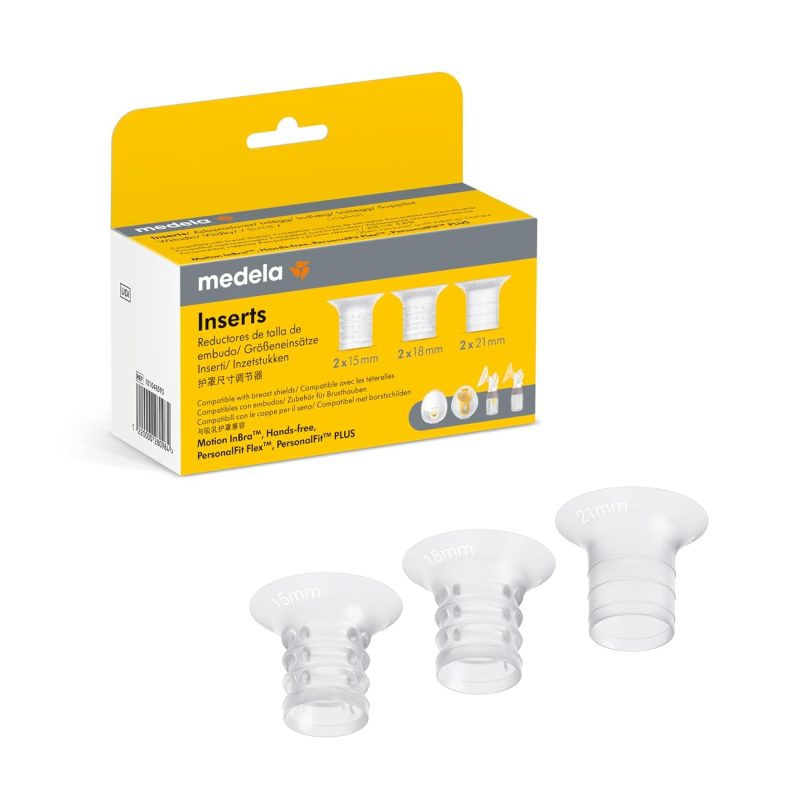 MEDELA umetci za PersonalFit Flex i Motion InBra štitnike za grudi, 15mm, 18mm, 21mm, 2 kom